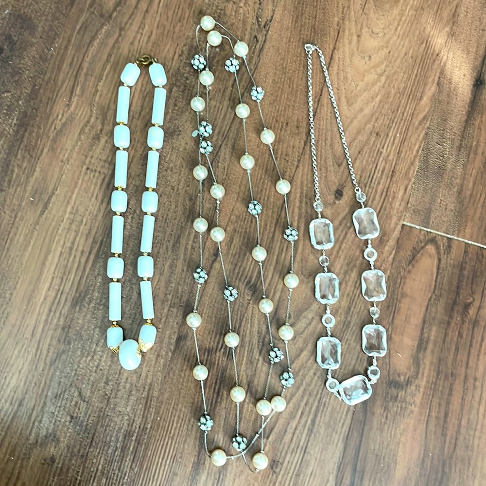 3 Vintage Necklaces